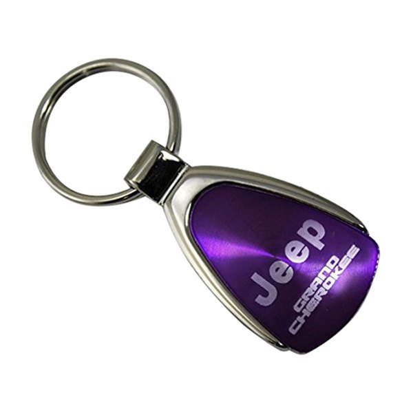 Autogold® - Grand Cherokee Purple Teardrop Key Chain