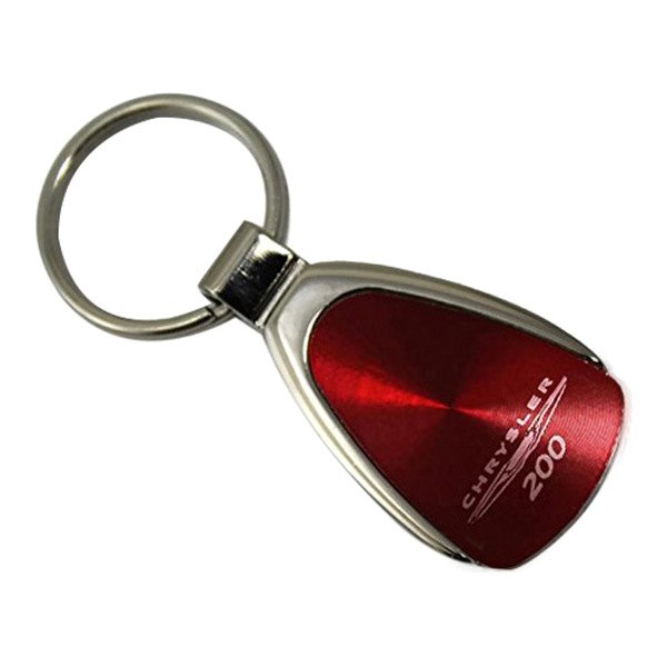 Autogold® - Chrysler 200 Red Teardrop Key Chain