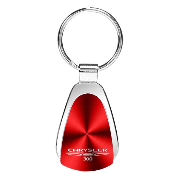 Autogold® - Chrysler 300 Red Teardrop Key Chain