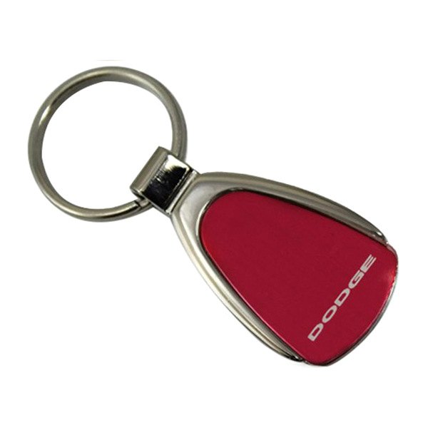 Autogold® - Dodge Red Teardrop Key Chain