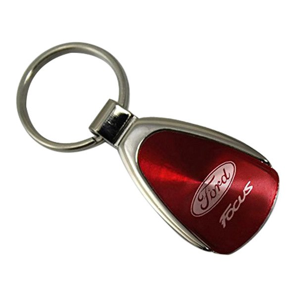 Autogold® - Focus Red Teardrop Key Chain