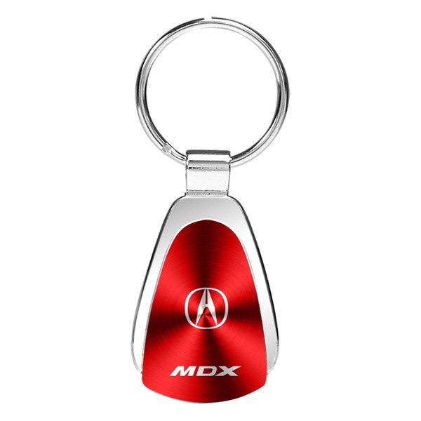 Autogold® - MDX Red Teardrop Key Chain