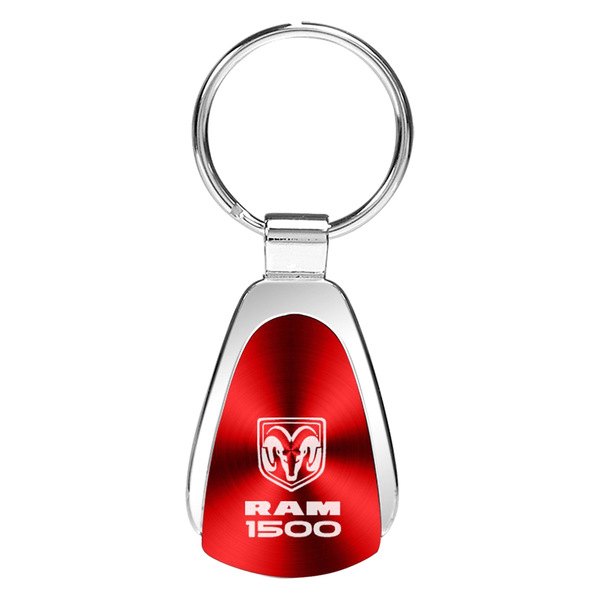 Autogold® - Ram 1500 Red Teardrop Key Chain