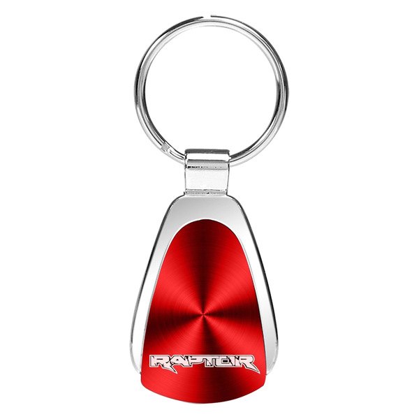 Autogold® - Raptor Red Teardrop Key Chain