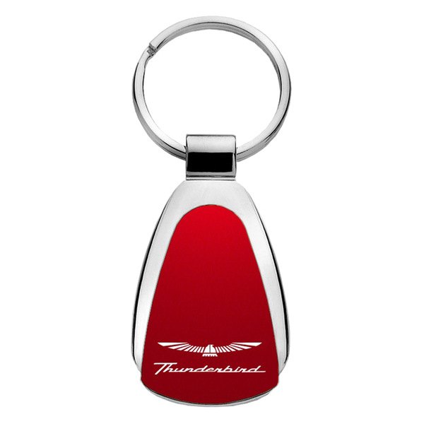 Autogold® - Thunderbird Red Teardrop Key Chain