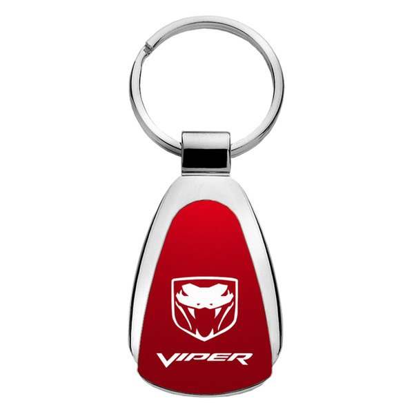 Autogold® - Viper Red Teardrop Key Chain (Fangs)