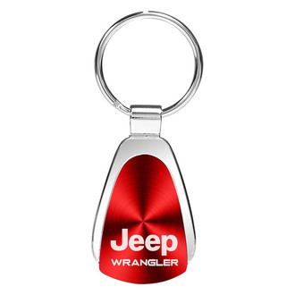 Autogold® - Wrangler Red Teardrop Key Chain