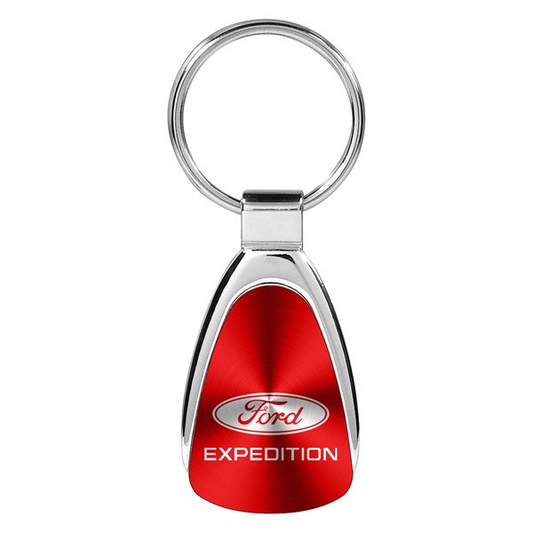Autogold® - Expedition Red Teardrop Key Chain