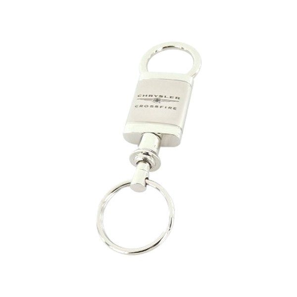 Autogold® - Crossfire Satin-Chrome Key Chain