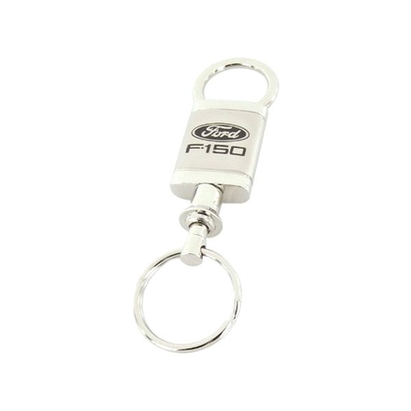 Autogold® - F-150 Satin-Chrome Valet Key Chain