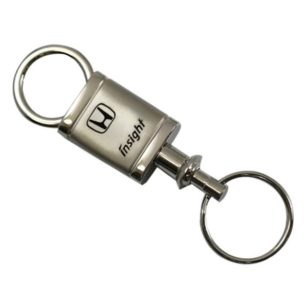 Autogold® - Insight Satin-Chrome Valet Key Chain