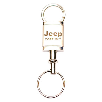 Autogold® - Patriot Satin-Chrome Valet Key Chain