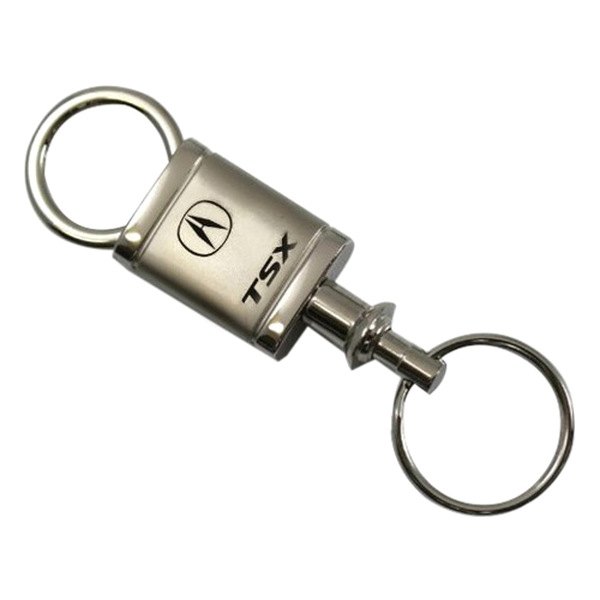 Autogold® - TSX Satin-Chrome Valet Key Chain