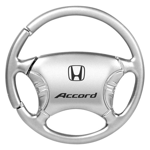 Autogold® - Accord Chrome Steering Wheel Key Chain