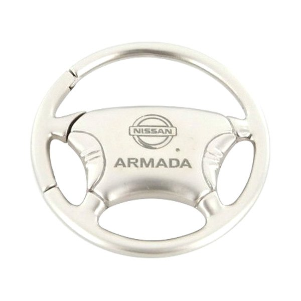 Autogold® - Armada Chrome Steering Wheel Key Chain