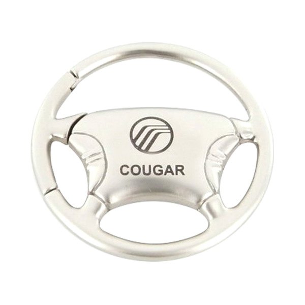 Autogold® - Cougar Chrome Steering Wheel Key Chain