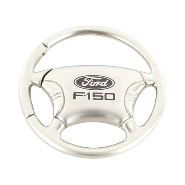 Autogold® - F-150 Chrome Steering Wheel Key Chain