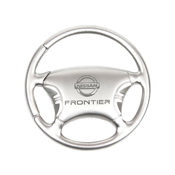 Autogold® - Frontier Chrome Steering Wheel Key Chain