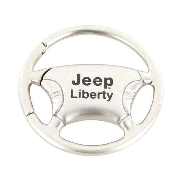 Autogold® - Liberty Chrome Steering Wheel Key Chain