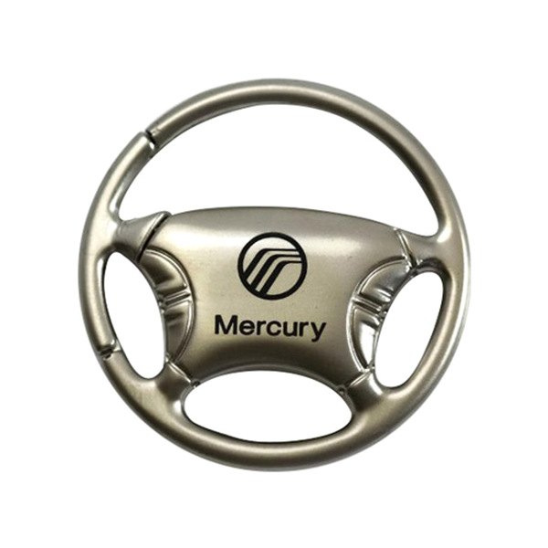 Autogold® - Mercury Chrome Steering Wheel Key Chain