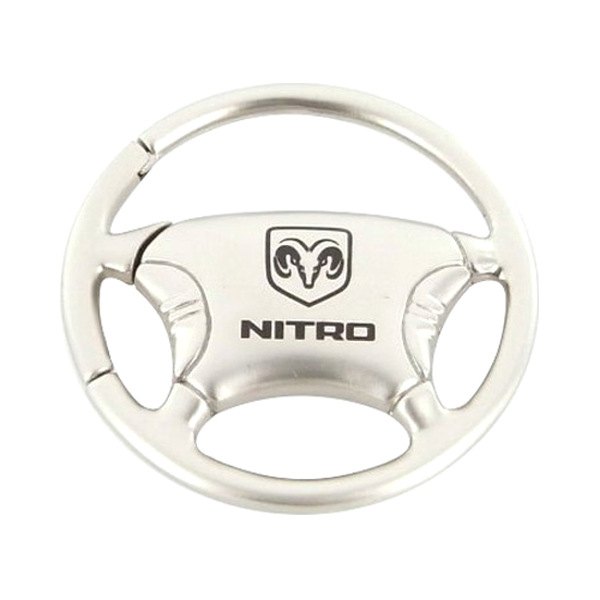 Autogold® - Nitro Chrome Steering Wheel Key Chain