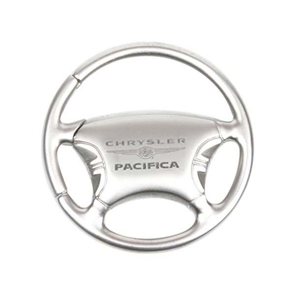 Autogold® - Pacifica Chrome Steering Wheel Key Chain