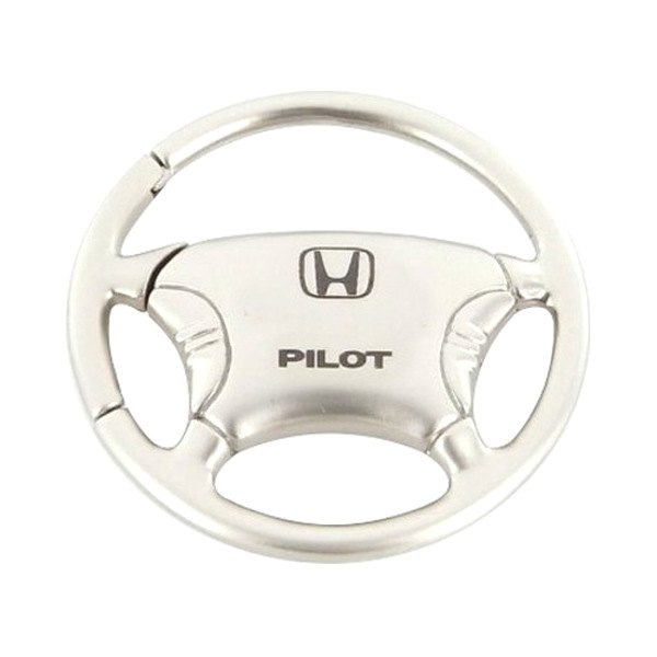 Autogold® - Pilot Chrome Steering Wheel Key Chain