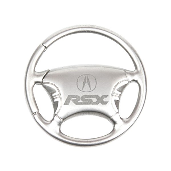 Autogold® - RSX Chrome Steering Wheel Key Chain