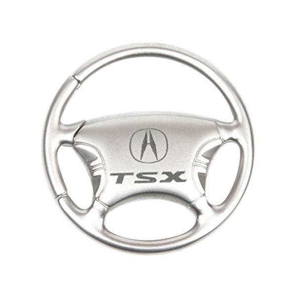 Autogold® - TSX Chrome Steering Wheel Key Chain