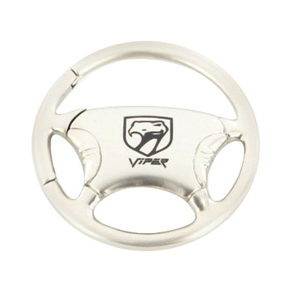 Autogold® - Viper Chrome Steering Wheel Key Chain
