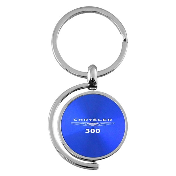 Autogold® - Chrysler 300 Blue Spinner Key Chain