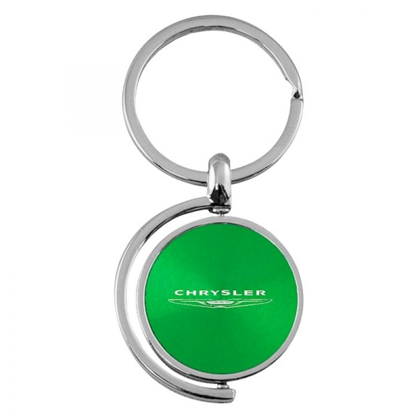 Autogold® - Chrysler Green Spinner Key Chain