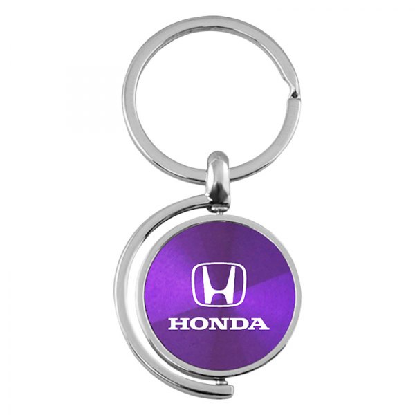 Autogold® - Honda Purple Spinner Key Chain