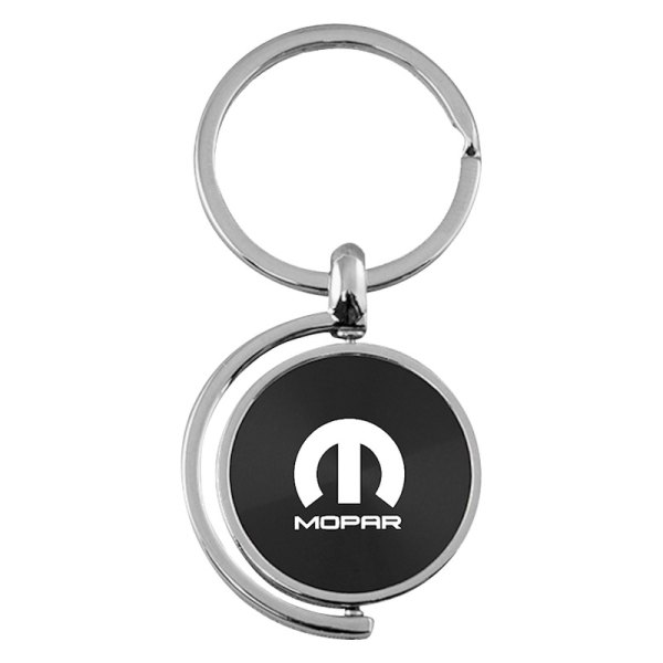 Autogold® - Mopar Black Spinner Key Chain