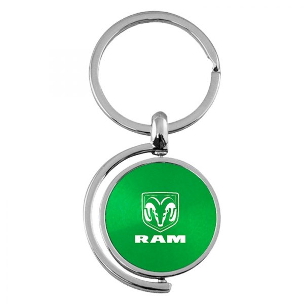 Autogold® - Ram Green Spinner Key Chain