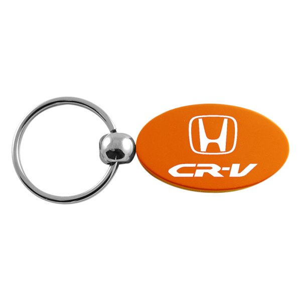 Autogold® - CR-V Orange Oval Key Chain