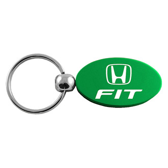 Autogold® - Fit Green Oval Key Chain