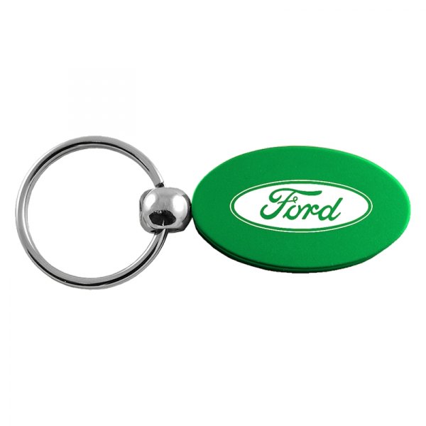 Autogold® - Ford Green Oval Key Chain