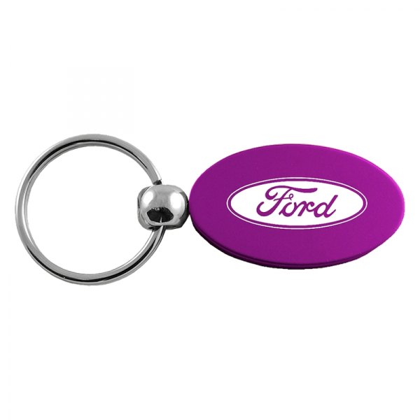 Autogold® - Ford Purple Oval Key Chain