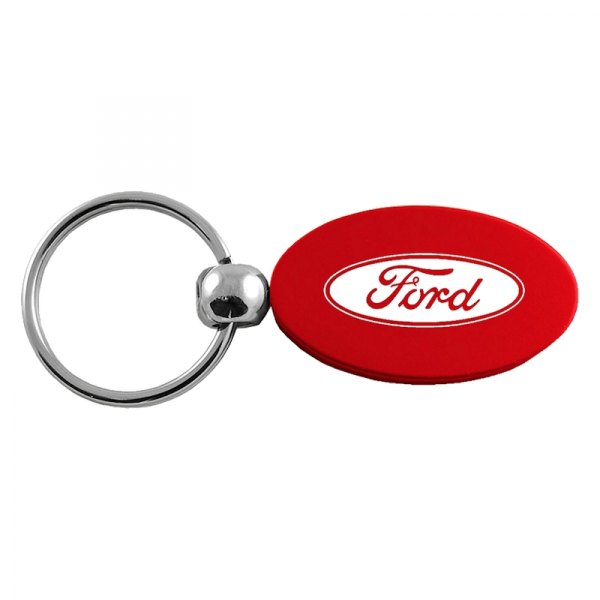 Autogold® - Ford Red Oval Key Chain