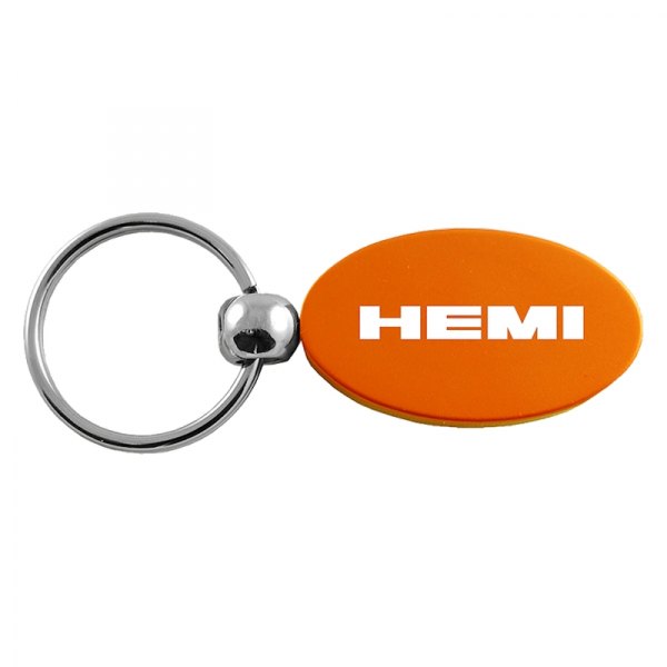 Autogold® - Hemi Orange Oval Key Chain