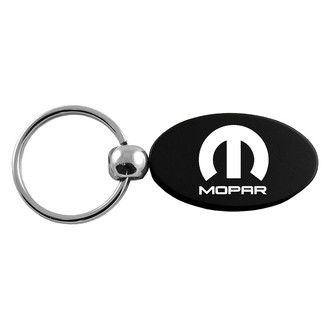 Autogold® - Mopar Black Oval Key Chain
