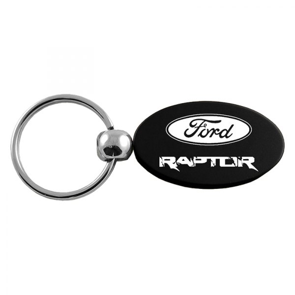 Autogold® - Raptor Black Oval Key Chain