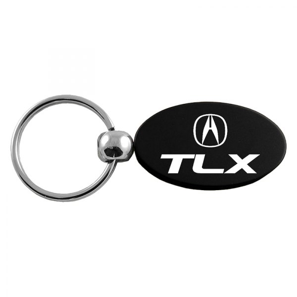 Autogold® - TLX Black Oval Key Chain