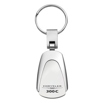 Autogold® - Chrysler 300C Chrome Teardrop Key Chain