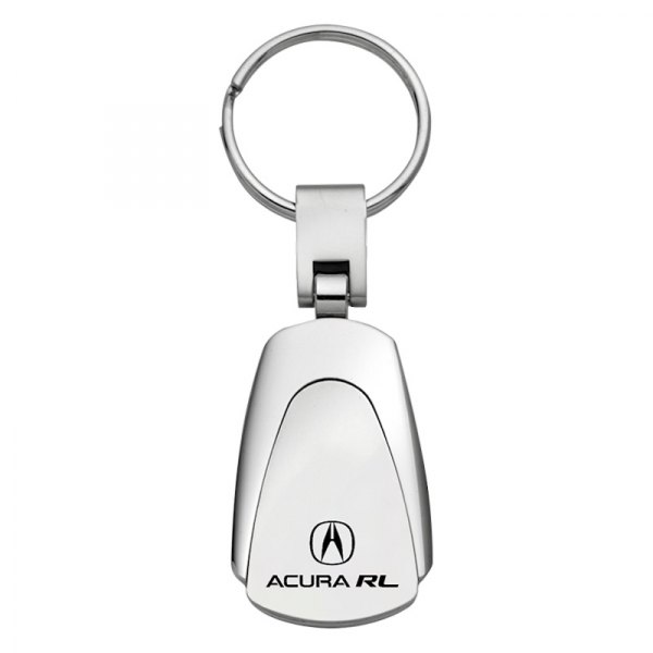 Autogold® - RL Chrome Teardrop Key Chain