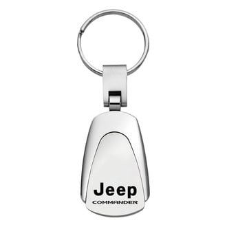 Autogold® - Commander Chrome Teardrop Key Chain