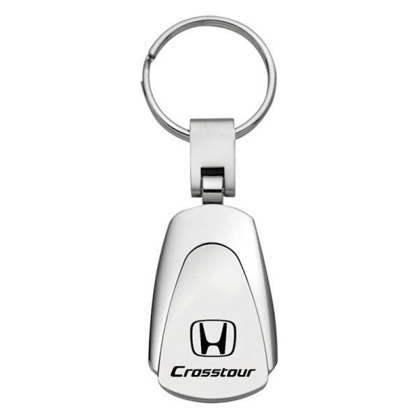 Autogold® - Crosstour Chrome Teardrop Key Chain