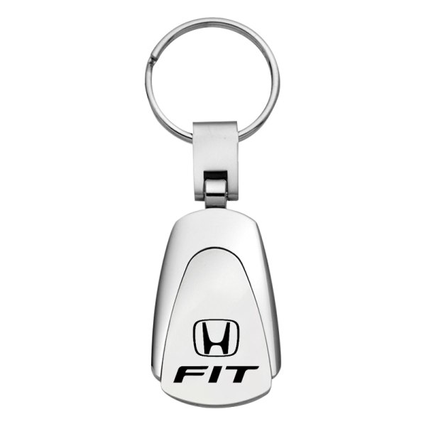 Autogold® - Fit Chrome Teardrop Key Chain