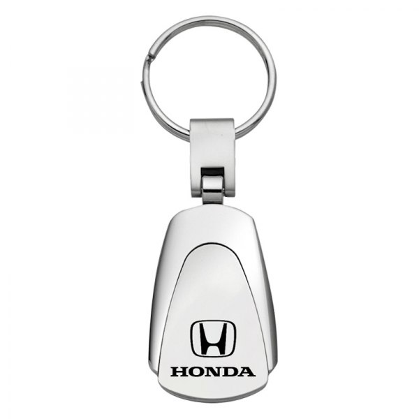 Autogold® - Honda Chrome Teardrop Key Chain